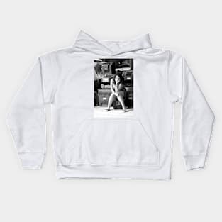 Portrait of a Teenager 6 Kids Hoodie